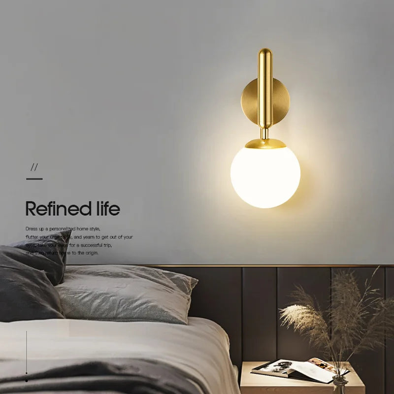 Moderne binnenwandlamp geschikt voor slaapkamer nachtkastje woonkamer home decor lichtarmatuur