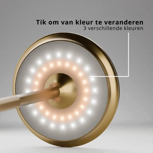 Urbanlight draadloze tafellamp op restauranttafel