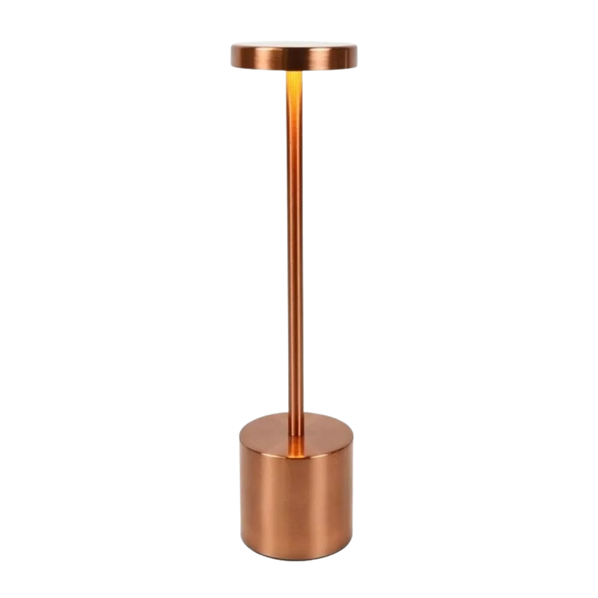Draadloze LED-tafellamp Scandinavisch ontwerp detail