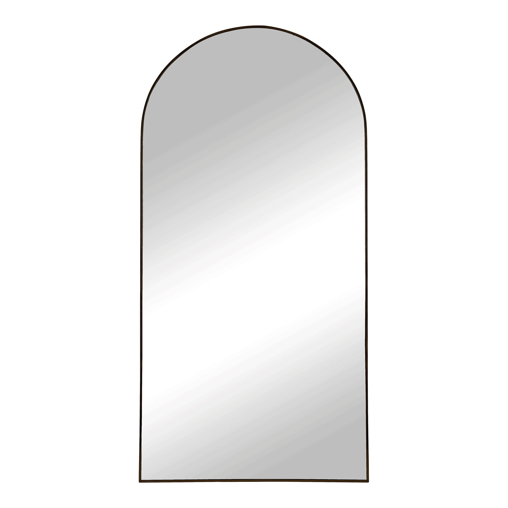 Madrid Spiegel 90x180 cm – Zwart Aluminium Frame