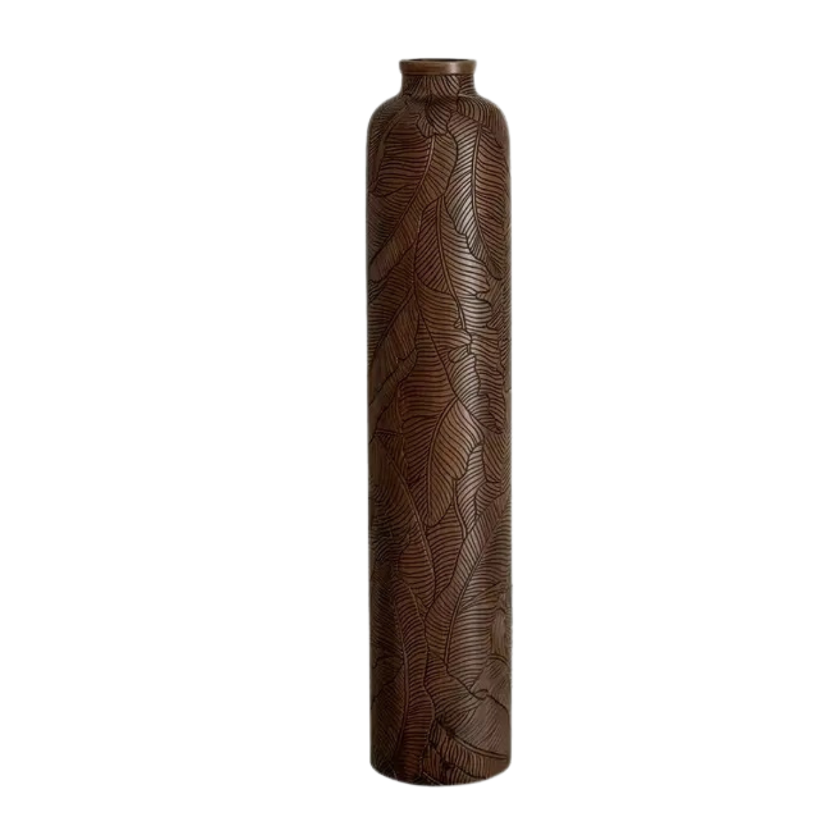 Boheemse Vloervaas 75 cm vanuit ander perspectief