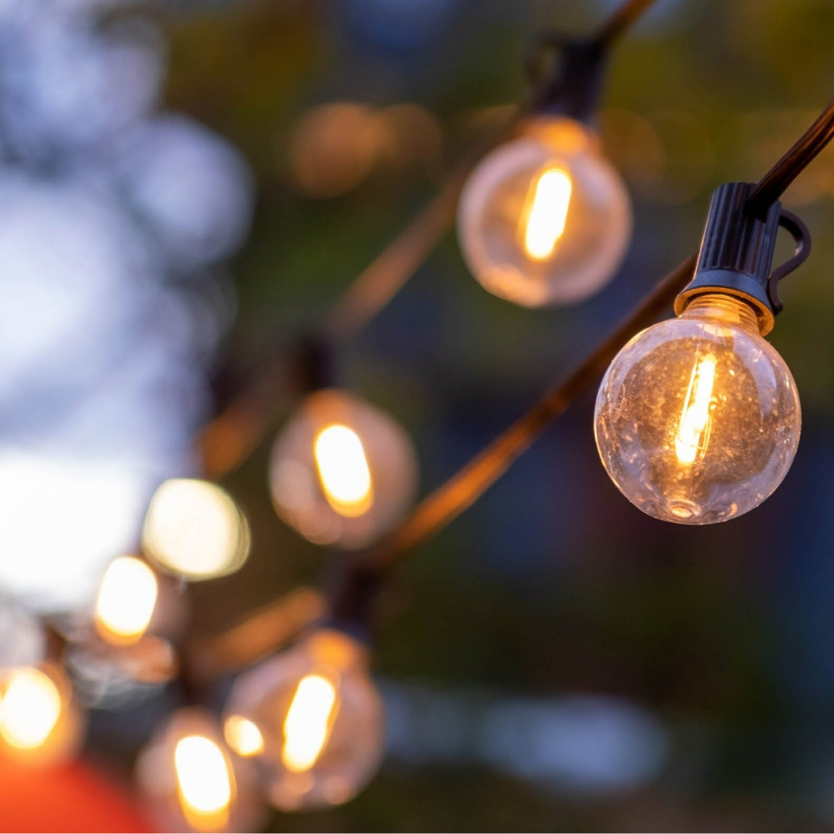 Waterdichte LED prikkabel als sfeerverlichting buiten