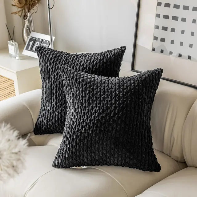 Elegante kussenhoezen 45cmx45cm - In 9 Subtiele tinten