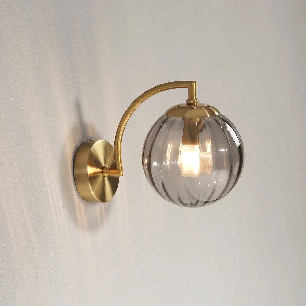 Moderne led-wandlamp kleur glazen wandlamp Scandinavisch minimalistisch woonkamer slaapkamer nachtkastje eetkamer keuken binnenlamp