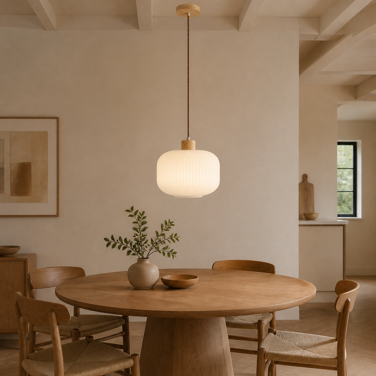 Argalo hanglamp boven eettafel