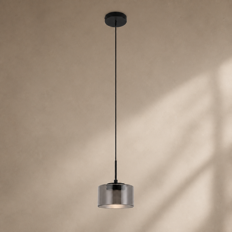 Cholet hanglamp in warme beige studio