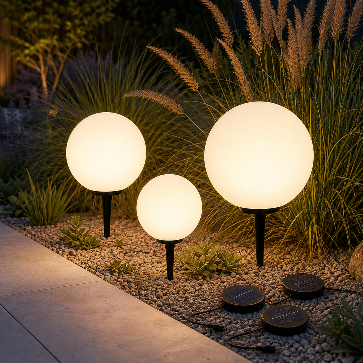 Lifton solar buitenlampen in de tuin