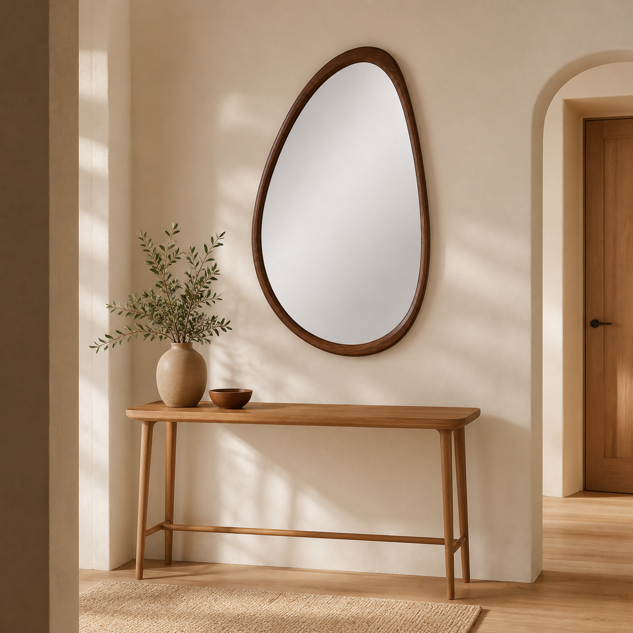 Luxon spiegel 50 bij 80 cm in hal