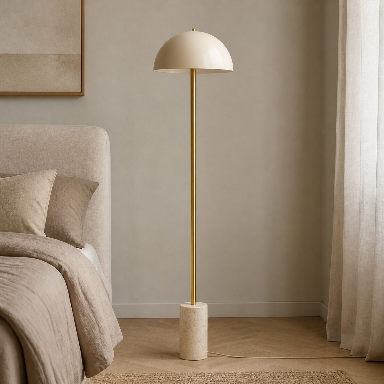 Sheffield Marmeren Vloerlamp foto 5