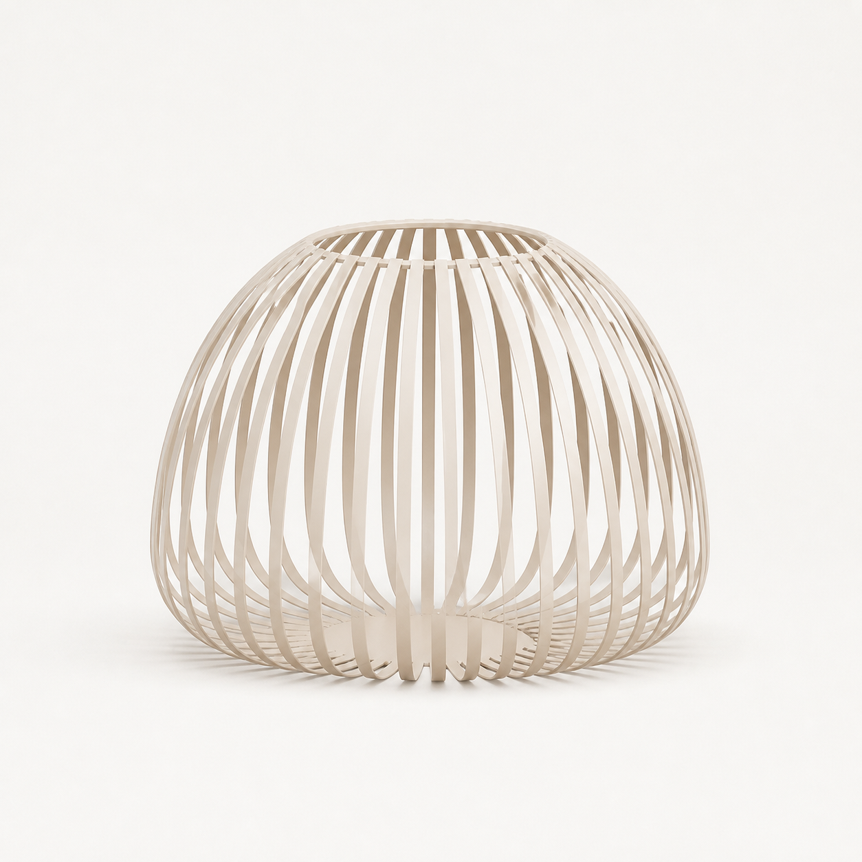 Stoense beige metalen lantaarn
